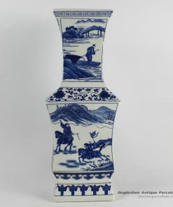 RYJF40_Blue White chinese export porcelain Vase