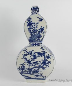 RYJF45_Blue White chinese export porcelain Vase