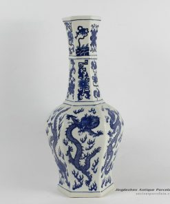 RYJF48_ Blue White chinese porcelain vase