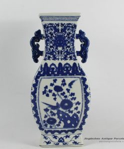 RYJF50_Blue White chinese porcelain vase
