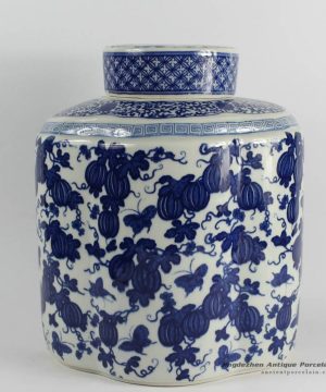 RYJF52_Blue White chinese porcelain vase