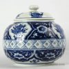 RYJH09_D6″ Jindezhen Hand painted Porcelain Tea jars, floral design