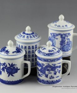 RYJZ09_Ceramic blue and white mugs