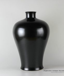 RYNQ171_20″ Black ceramic vases