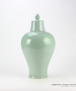RYNQ178-F_celadon ceramic temple jar