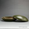 RYPM29-B_dark green glaze ceramic inkpad