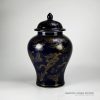 RYRJ15_Golden dragon pattern craig blue exquisite home furniture ginger jar