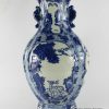 RYTM25_15″ wholesale home decor items blue and white vases