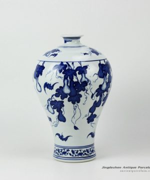 RYUJ06_Chinese jingdezhen porcelain vase for sale
