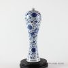 RYUJ16_oriental blue and white flower cheap vase