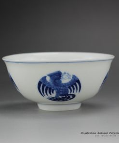 RYV165-A_Hand painted phoenix pattern ceramic cup and bowl