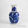 RYWI18_Best quality hand paint collectable Asian landscape pattern blue and white china ware vase