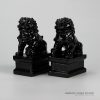 RYXP21-H_Plain color porcelain lion figurine