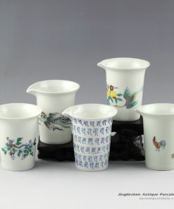RYYM10_Hand painted Jingdezhen porcelain tea fair cups