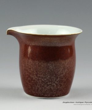 RYYM11_Jingdezhen solid color porcelain tea fair cups