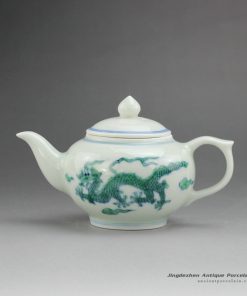 RYYM12_Chinses traditional hand painted dragon pattern teapot