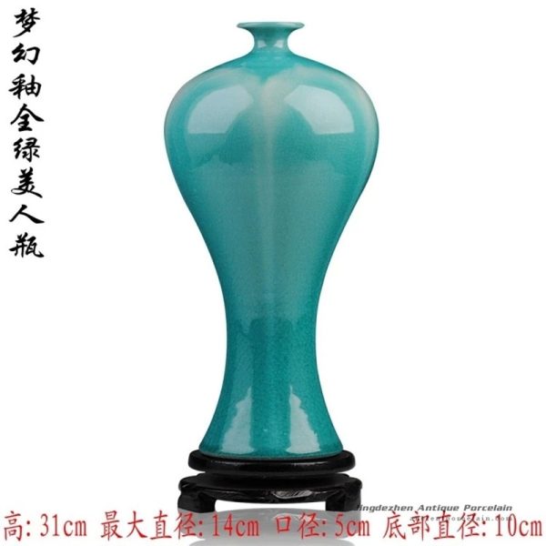 RYYO07-C_Blue glaze Transmutation ceramic vases