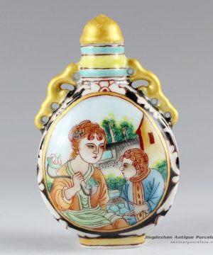 RZCH04_Hand painted Ceramic Snuff Bottle