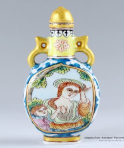 RZCH06_Hand painted Chinese Snuff Bottle