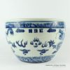 RZCL01_10inch Hand painted Blue White Dragon Bowl