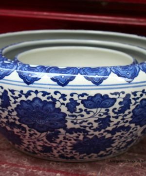 RZCT03_Ceramic painted fish bowl set of three
