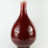RZCo01_H17″ china home decor wholesale Oxe Blood Porcelain Vase