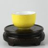 RZDD11_Hand needle painted Jingdezhen porcelain tea cups yellow