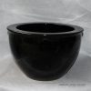 RZDE04_16″ Chinese ceramic fish bowls black