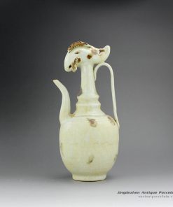 RZEI04_12″ Chicken head Porcelain Pot antique finished