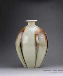 RZEK01_10″ Transmutation glazed porcelain vases