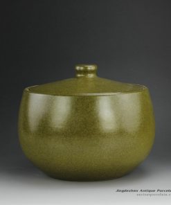 RZET01-A_10.7″ Tea dust color Ceramic Tea Jars