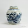 RZFB04_H10.5″ Jingdezhen blue and white jars