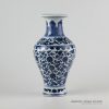 RZFU01_Floral blue and white Jingdezhen Jiangxi factory outlet porcelain vase in cheap price