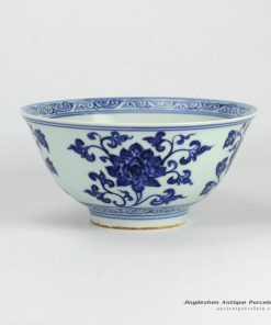 RZHL01-B_Jingdezhen China supplier Hand paint floral pattern display bowl
