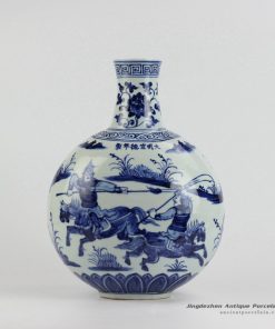 RZHL09-A_Warring States Period pattern hand paint modelled after antique ceramic globular vase