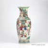 RZIH02_Reproduction hand paint Chinese ancient officialdom pattern hexagonal porcelain vase