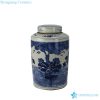 RZKT02-AB Shengjiang factory direct hand painted antique finish exhibition hotel storage stoneware jar