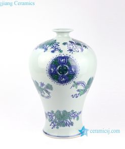 ceramic vase with small mouth