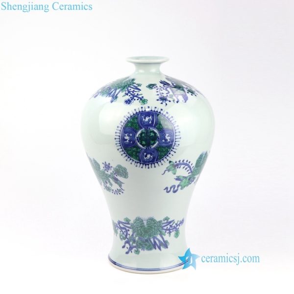 ceramic vase with small mouth