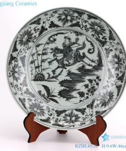Jingdezhen archaize hand painting  plate