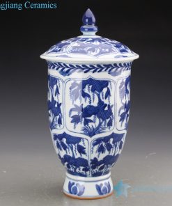 Chinese high - grade porcelain vases front view