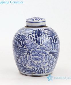 Chinese blue and white pottery pot