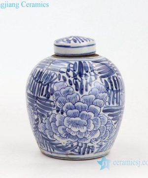 Chinese blue and white pottery pot