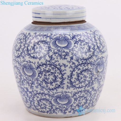 high quality porcelain storage tank front view