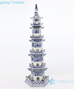 Chinese archaize  ceramic decorative pagoda