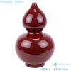red glaze under the color archaize vase front view