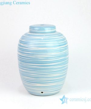 Pure and fresh handmade ceramic lamp