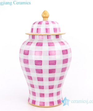 idyllic hand craft potiche jar