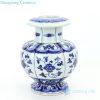 classical ceramic with hand painted pattern vase