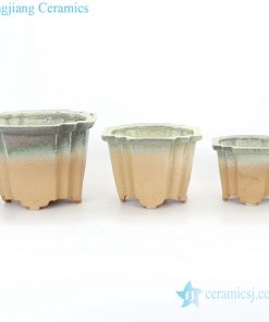 Classic gradient simple ceramic pot three size